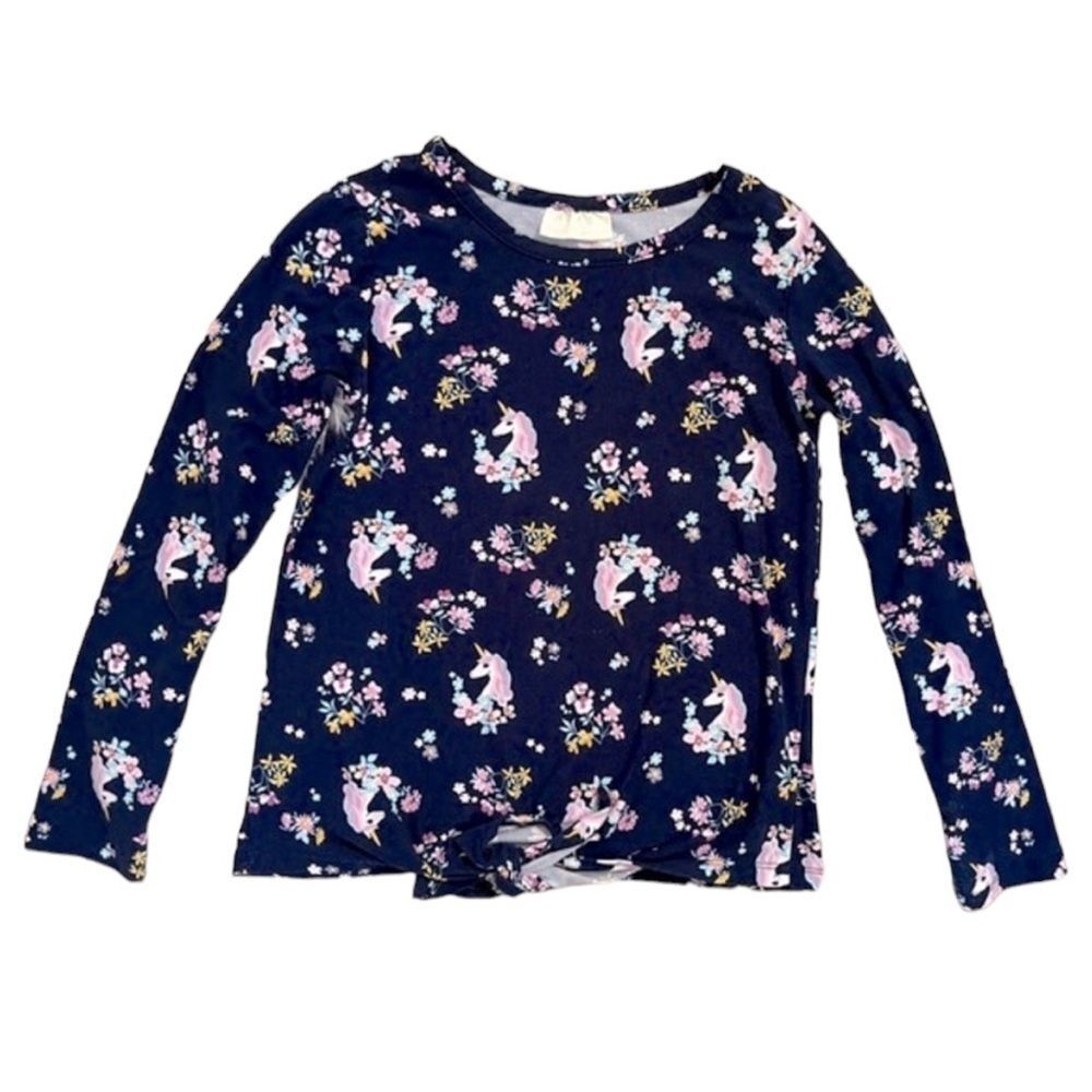 Bobbie Brooks Unicorn Long Sleeve Blouse